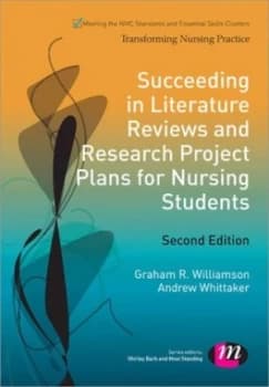 Succeeding in Literature Reviews and Research Project Plans for Nursing Students by Graham R. Williamson Paperback
