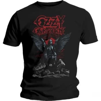 Ozzy Osbourne - Angel Wings Unisex XX-Large T-Shirt - Black