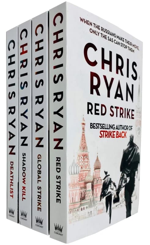 Strike Back Series 4 Book Set Chris Ryan Chris Ryan Books