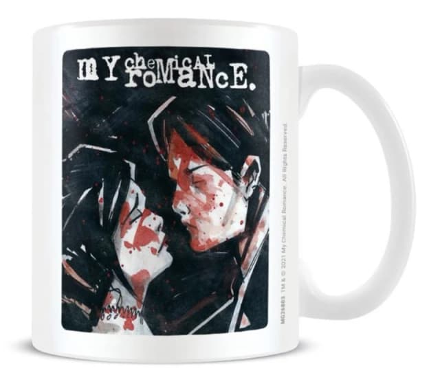 My Chemical Romance My Chemical Romance Three Cheers Boxed Mug in White White One Size Unisex 5050574268035