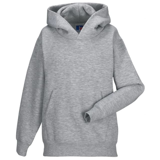 Jerzees Schoolwear Jerzees Schoolgear Hooded Sweatshirt in Grey Size: 3-4 Years Grey Unisex 3-4 Years