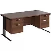 Dams International Desk MC16P22KW 1,600 x 800 x 725 x 800 - 990 mm