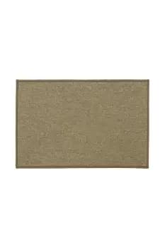 JVL Eden Latte Indoor Machine Washable Doormat 40 x 60cm