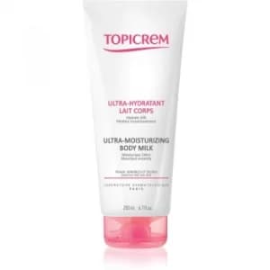 Topicrem UH BODY Ultra-Moisturizing Body Milk Deep Moisturizing Body Lotion For Dry and Sensitive Skin 200ml