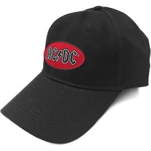 AC/DC - Oval Logo Unisex Baseball Cap - Black