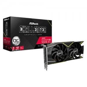ASRock Challenger Radeon RX5500 XT 8GB GDDR6 Graphics Card