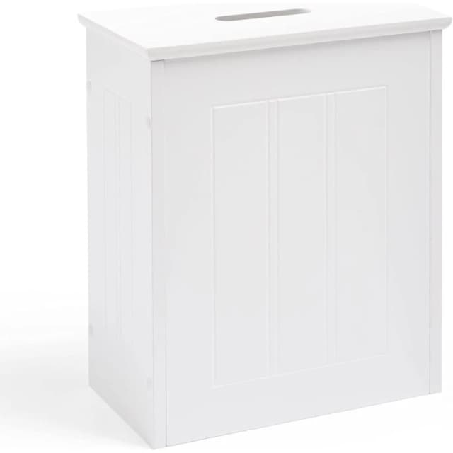 VonHaus Shaker Style Bathroom Storage Box White