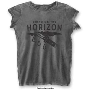 Bring Me The Horizon - Wound Womens Small T-Shirt - Grey