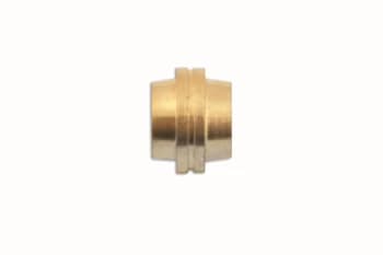 Brass Olive Stepped 6.0mm Pk 100 Connect 31142