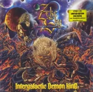 Zeke Sky Intergalactic Demon King - Multi-Coloured Vinyl - Sealed 2022 German vinyl LP AFR0061V