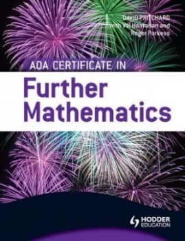 Aqa Certificate Further Mathematics by Val Hanrahan Paperback