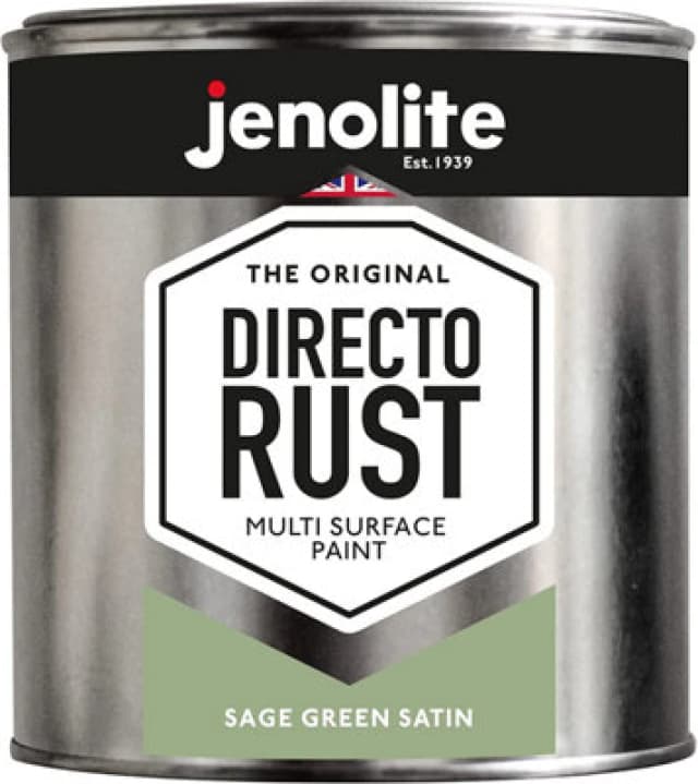 Jenolite Directorust All-in-One Multi Surface Paint - Sage Green Satin - 1L
