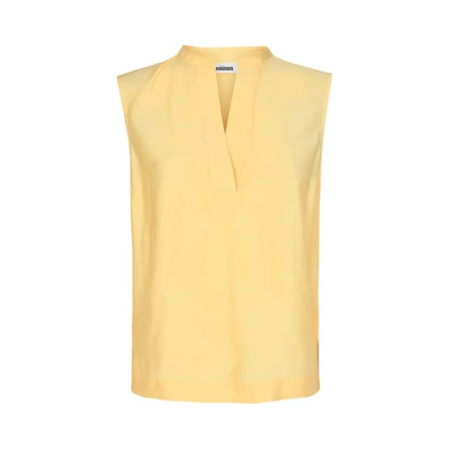Minimum Womens sleeveless T-Shirt Minimum Bolino 9625 Jaune Female 36