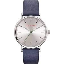 Ted Baker Silver And Blue Watch - BKPMMF910UO