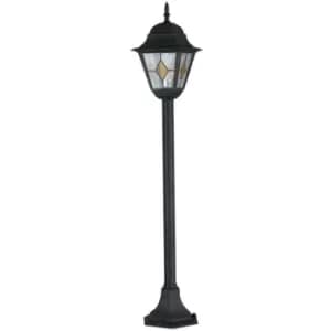 Fan Europe PISA Outdoor 109cm Bollard Black, Gold, IP44 109x21cm