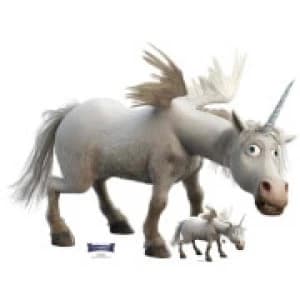 Onward Unicorn Lifesized Cardboard Cut Out