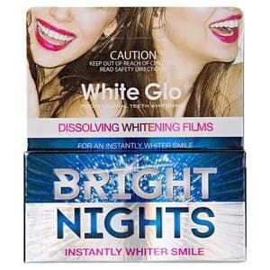 White Glo Bright Nights Dissolving Whitening Films 6Pcs