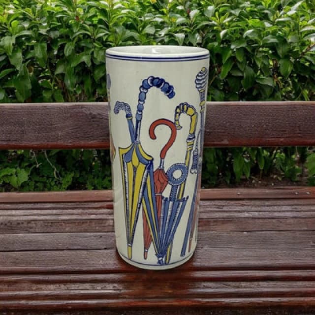 Minster 18" Coloured Design Umbrella Stand - L20 X W20 X H46 Cm