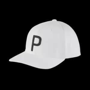 Puma P Cap - White Glow/Black - 1SZE