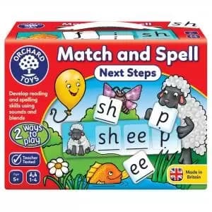 Match And Spell Next Steps