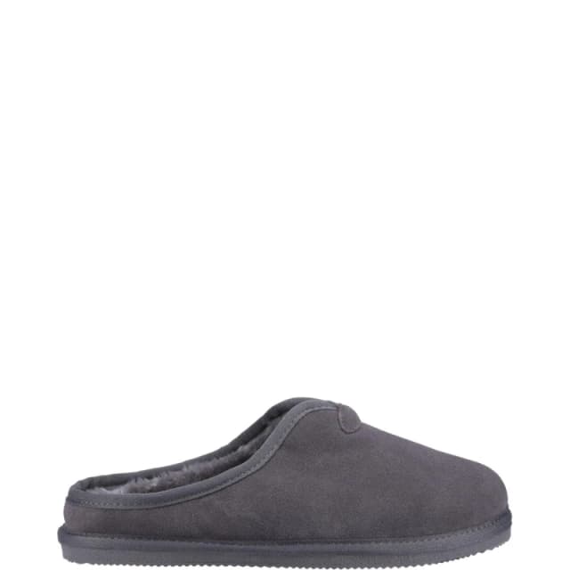 Hush Puppies Hush Puppies Men 'Conrad' Classic Slippers in Grey Size: 6 Grey 6 Male 5063294066294