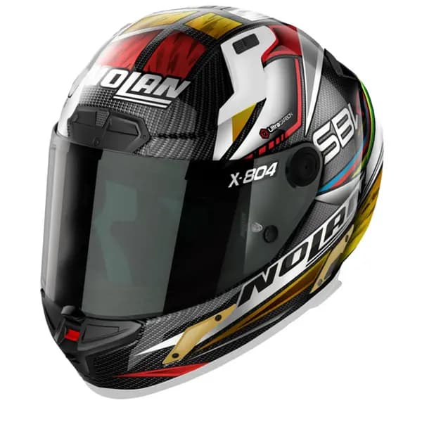 Nolan X-804 RS Ultra Carbon SBK 023 Full Face Helmet Size L