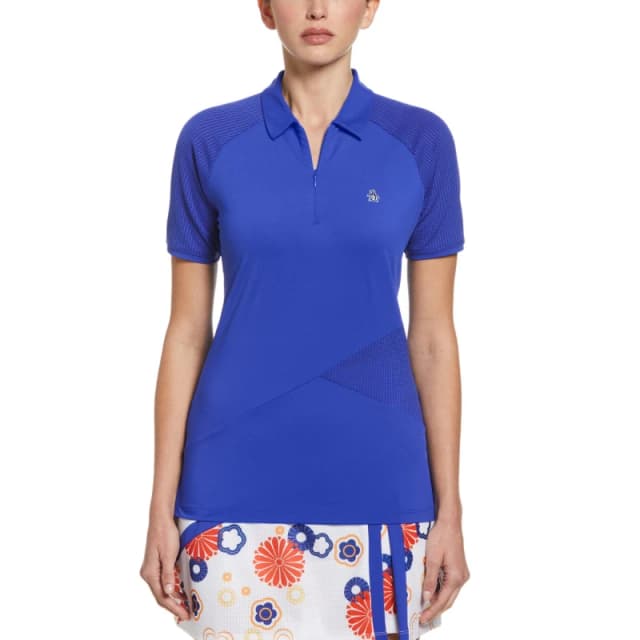 Original Penguin Ss Zip Asym - Blue Blue 8