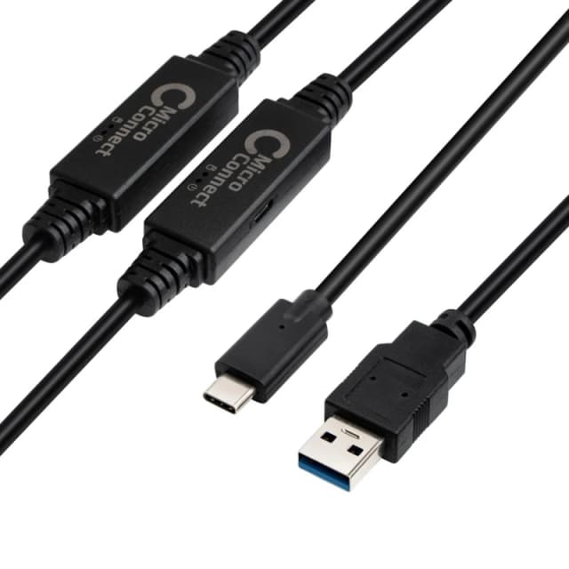 Microconnect USB3.1CA10AMP USB cable USB 3.2 Gen 1 (3.1 Gen 1) 10 m US