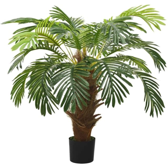VIDAXL Artificial Cycas Palm with Pot 90cm Green Vidaxl 8720286512272