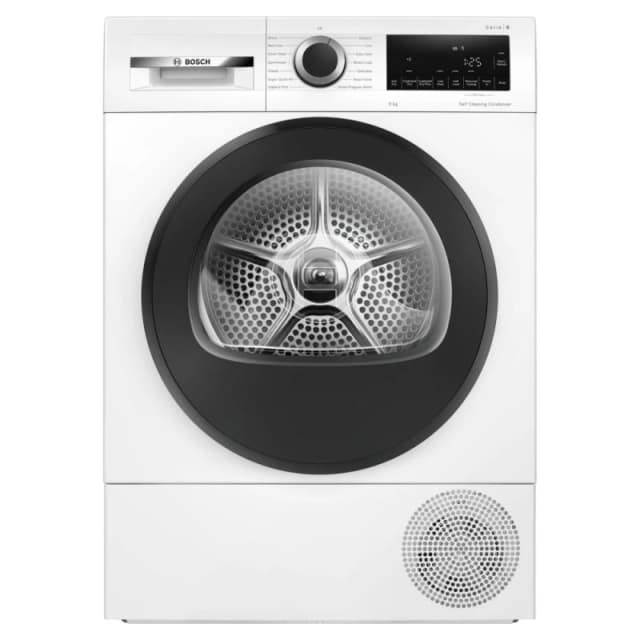 Bosch Series 6 WQG24502GB 9Kg Heat Pump Tumble Dryer - White - A+++ Rated
