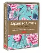 japanese cranes note cards 12 blank note cards and envelopes 6 x 4" car