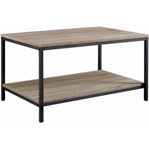 Teknik Industrial Style Coffee Table - Oak/Black