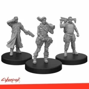Cyberpunk Red Miniatures: Edgerunners B (Tech, Nomad, and Fixer)