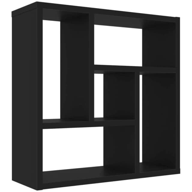 VIDAXL Vidaxl - Wall Shelf Black 45.1x16x45.1cm Engineered Wood 8720286017432