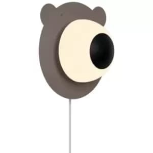 Nordlux Lighting - Nordlux Brunabear Wall Lamp Brown E14