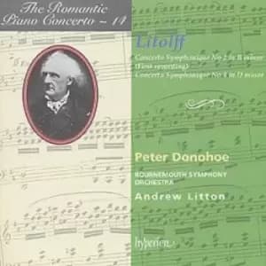 The Romantc Piano Concerto - 14 by Henry Litolff CD Album
