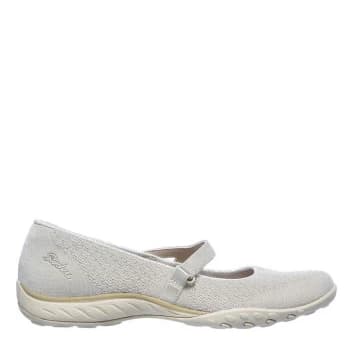 Skechers Breathe Easy Shoes - Natural