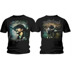 Motorhead - Clean Your Clock Colour Mens Small T-Shirt - Black