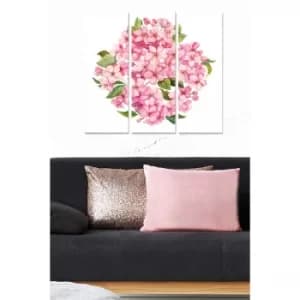 MDF256973800 Multicolor Decorative MDF Painting (3 Pieces)