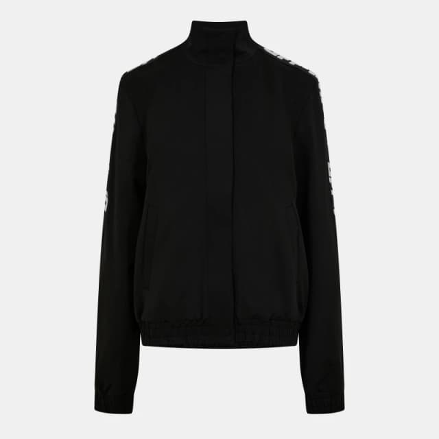 Off White Womens - Weather-Resistant Cropped Short Puffer Jacket Black female 6 (2XS)