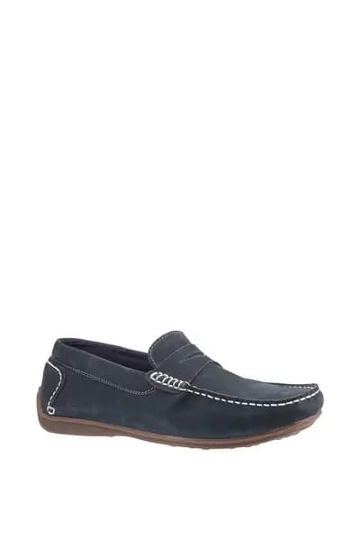 Hush Puppies 'Roscoe' Slip On Shoes Navy