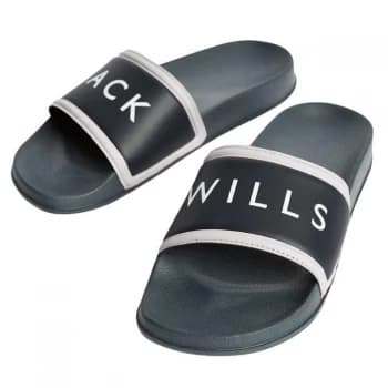 Jack Wills Harvey Sliders - Black