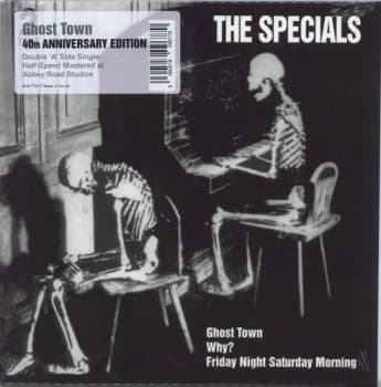 The Specials Ghost Town - 40th Anniversary Edition - Half Speed Mastered - Sealed 2021 UK 7" vinyl CHSTTH17