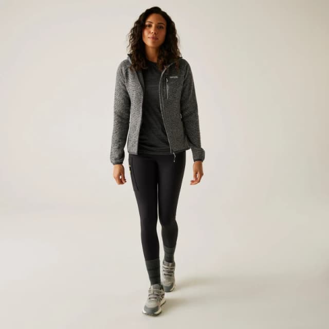 Regatta Womens Hood Newhill Full-Zip Fleece Cyberspace female 10 (S)