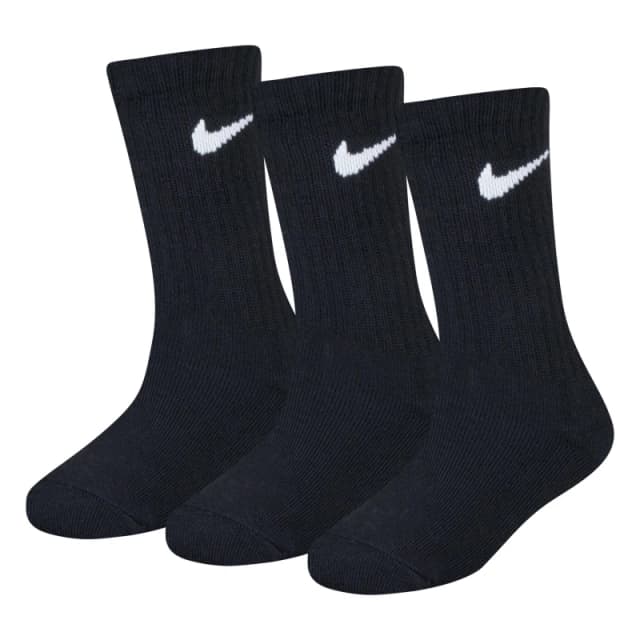 Nike Basic Crew 3Pk Childs - Black Chd C9-2.5