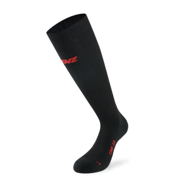 Compression socks Lenz 2.0 Merino Noir Unisex S