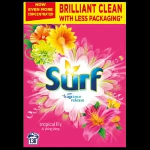 Surf Powder Tropical Lily & Ylang Ylang 130 Washes