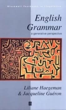 English Grammar by Liliane Haegeman Paperback