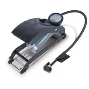 Ring Single Barrel Footpump