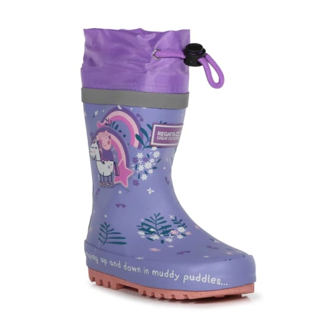 Regatta Splash Welly - Purple Purple C10